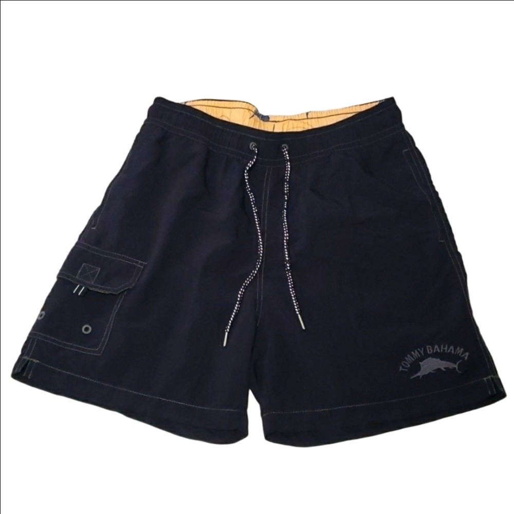 TOMMY Bahama Relax Cargo shorts, Color Black, Size S